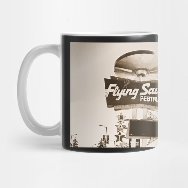 Flying Saucer Restaurant 5 by Robert Alsop